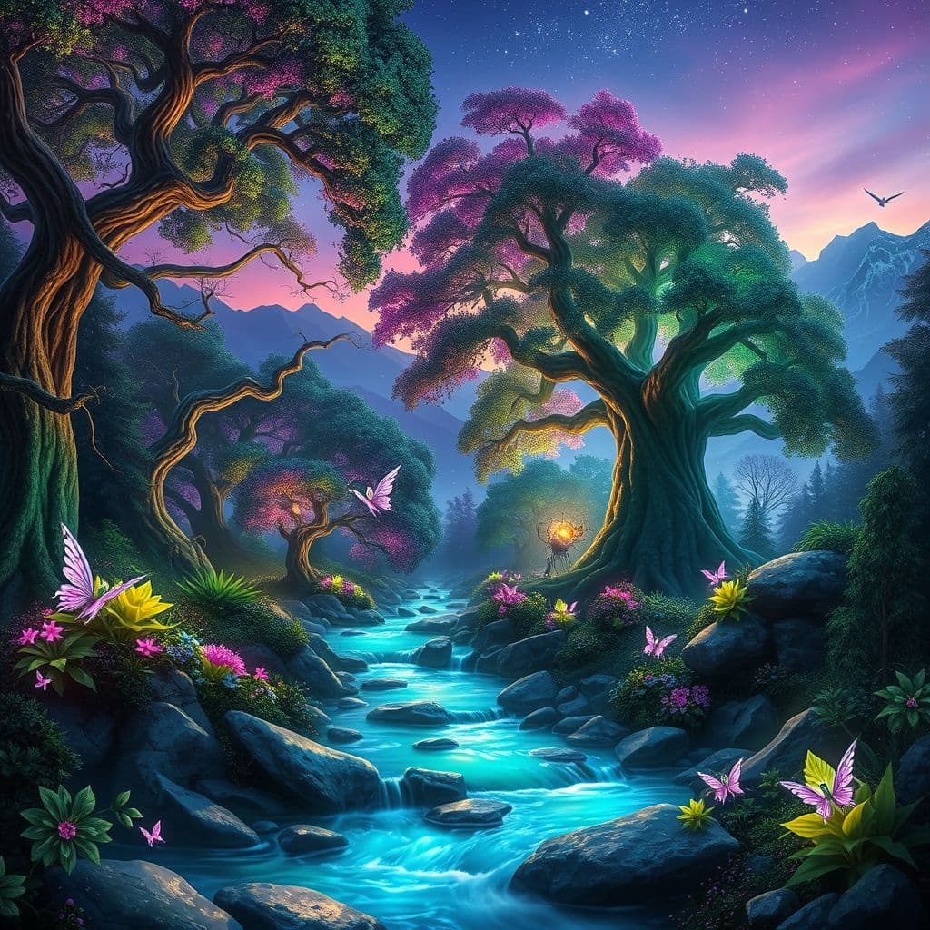 Fantasy landscape